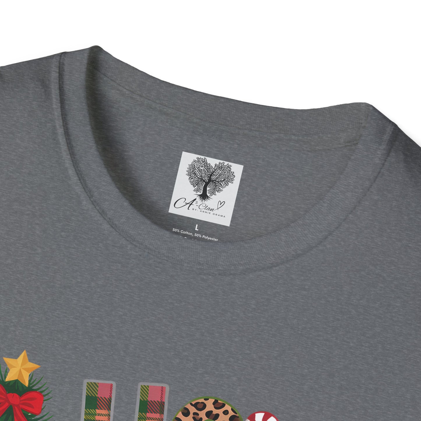 Merry Christmas HO HO HO - Unisex Softstyle T-Shirt