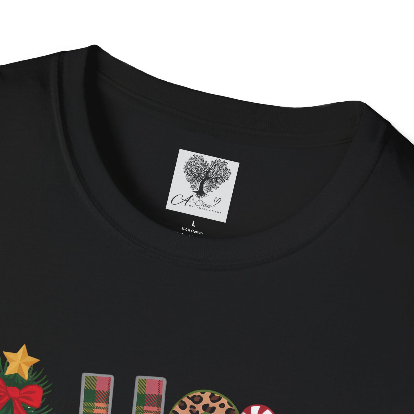 Merry Christmas HO HO HO - Unisex Softstyle T-Shirt