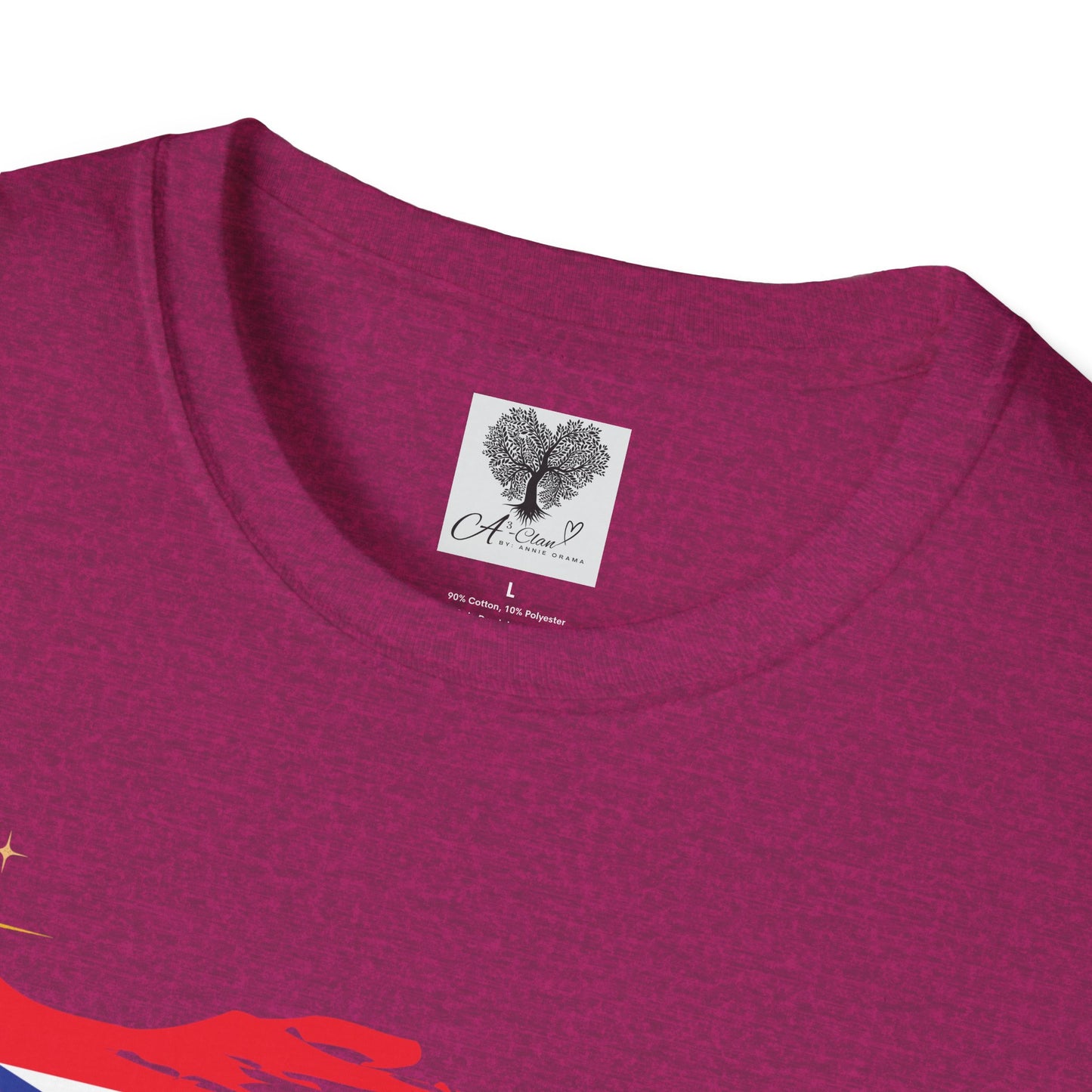 Feliz Dia de los Reyes (Bandera) - Unisex Softstyle T-Shirt