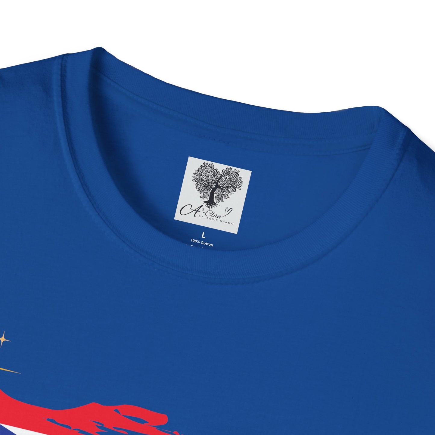 Feliz Dia de los Reyes (Bandera) - Unisex Softstyle T-Shirt