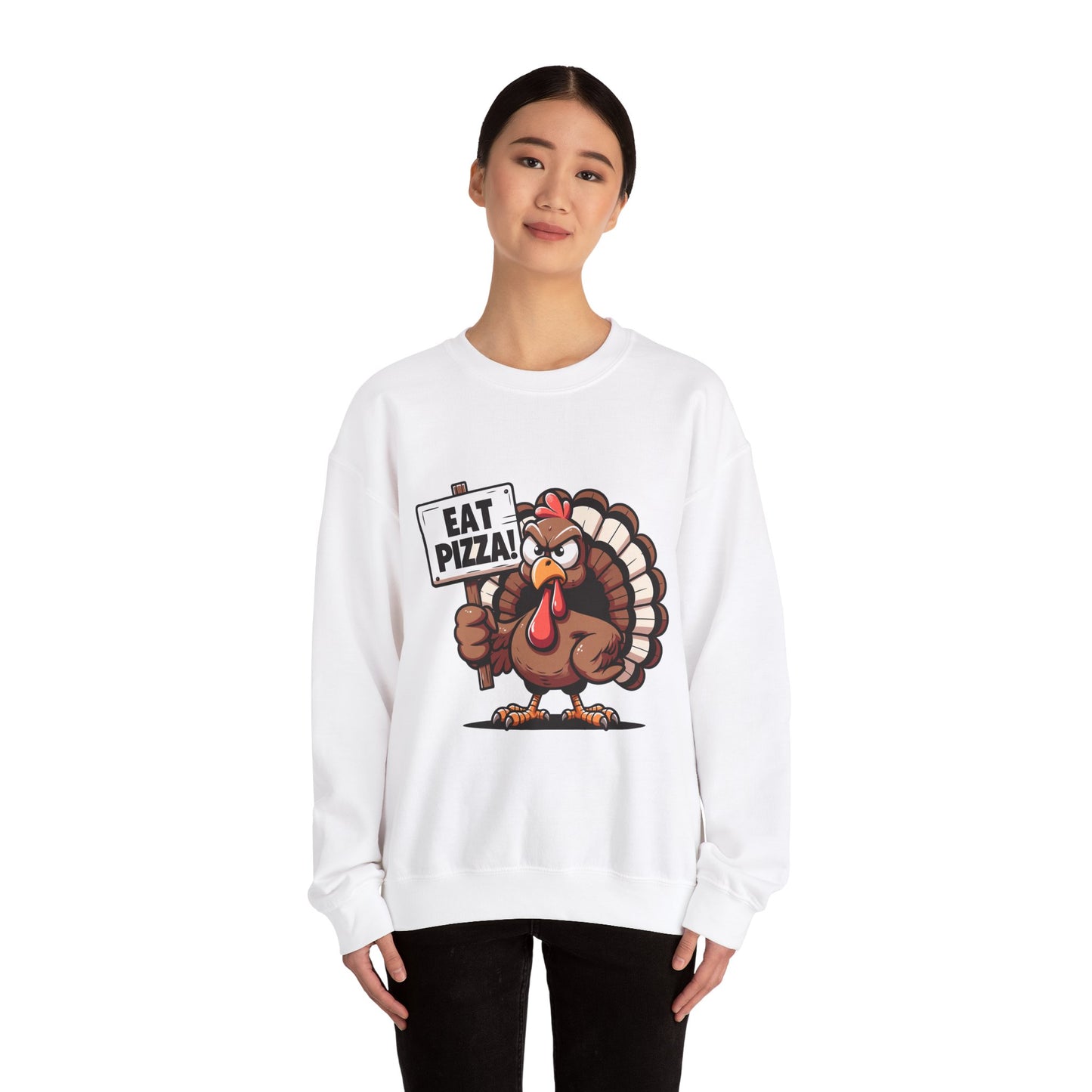 Eat pizza - Unisex Heavy Blend™ Crewneck Sweatshirt