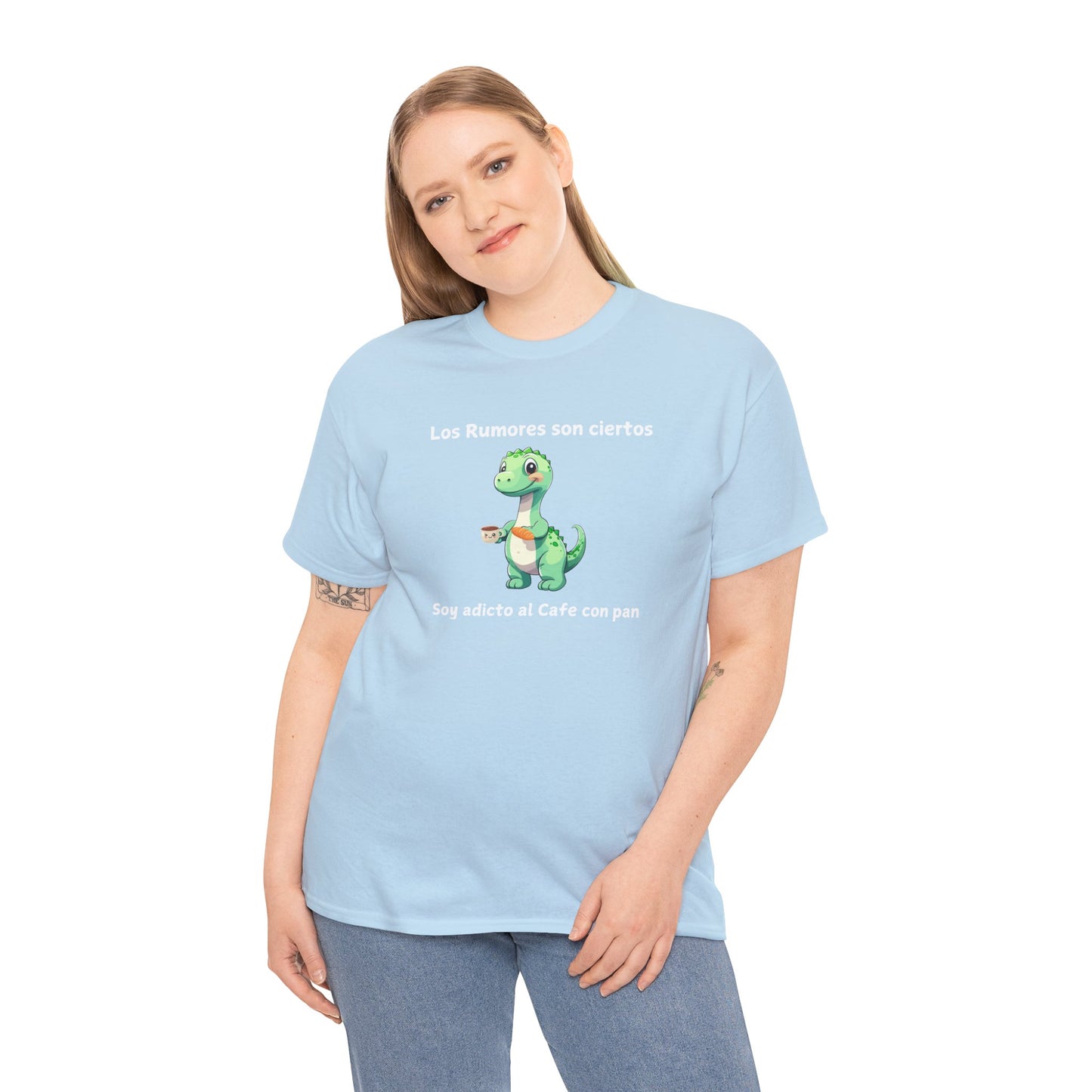 Soy adicto al Cafe con pan - Unisex Heavy Cotton Tee