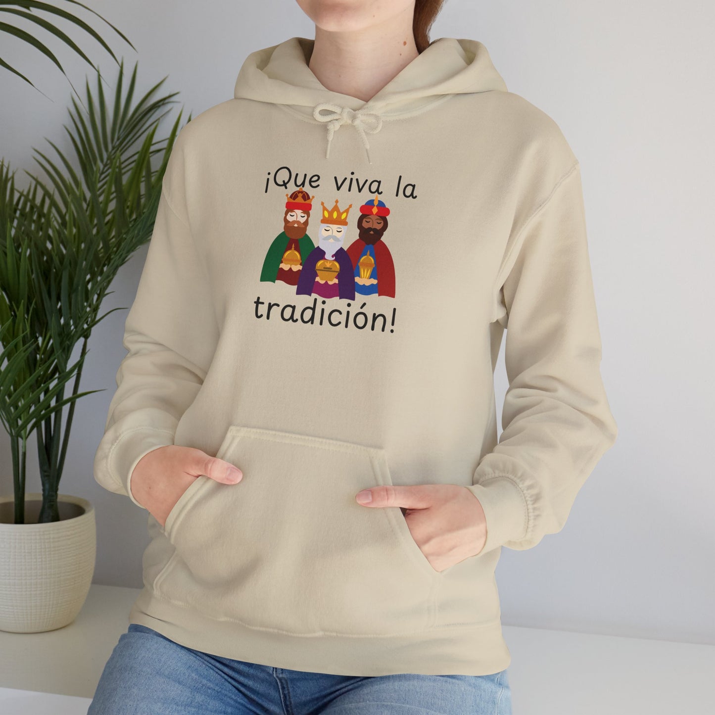 ¡Que viva la tradicion! - Unisex Hoodie for Fall Celebrations