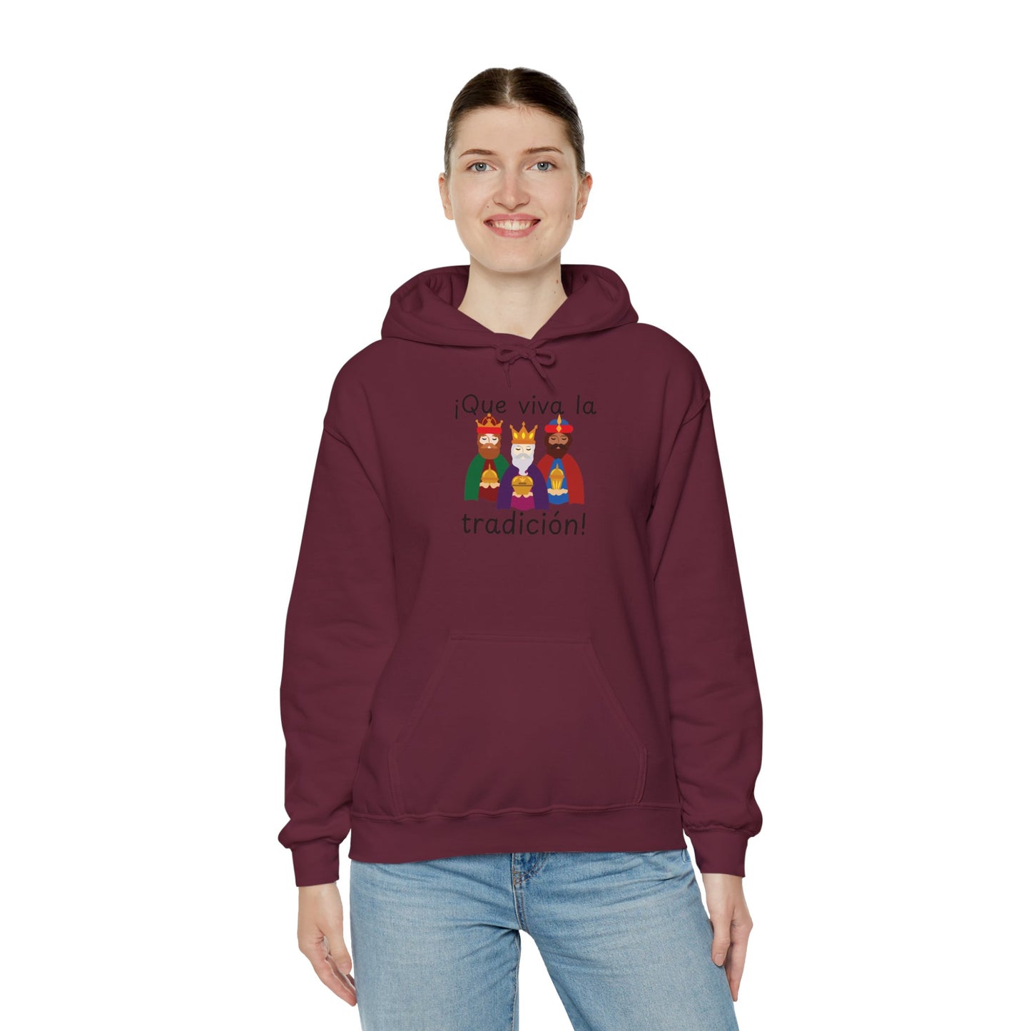 ¡Que viva la tradicion! - Unisex Hoodie for Fall Celebrations