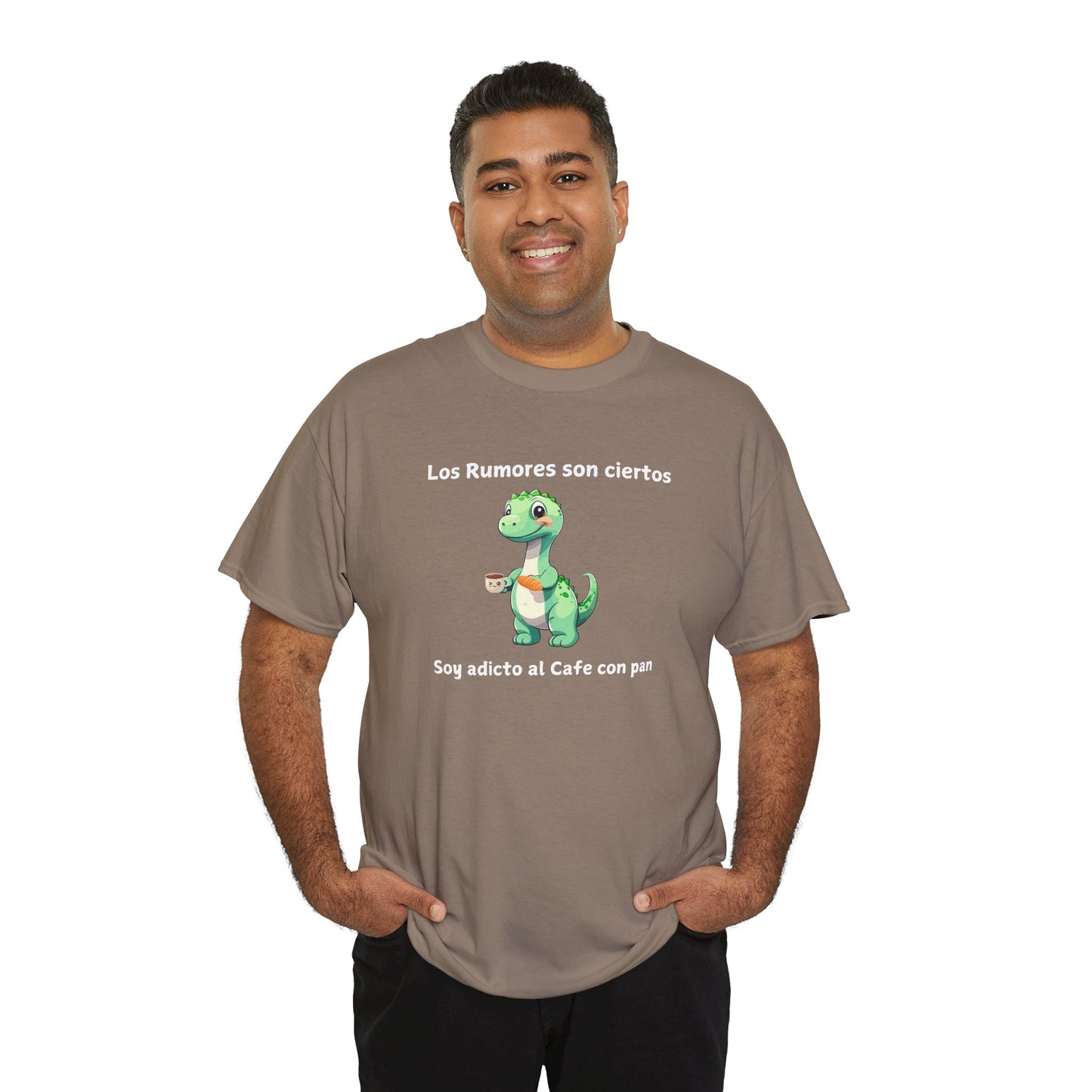 Soy adicto al Cafe con pan - Unisex Heavy Cotton Tee