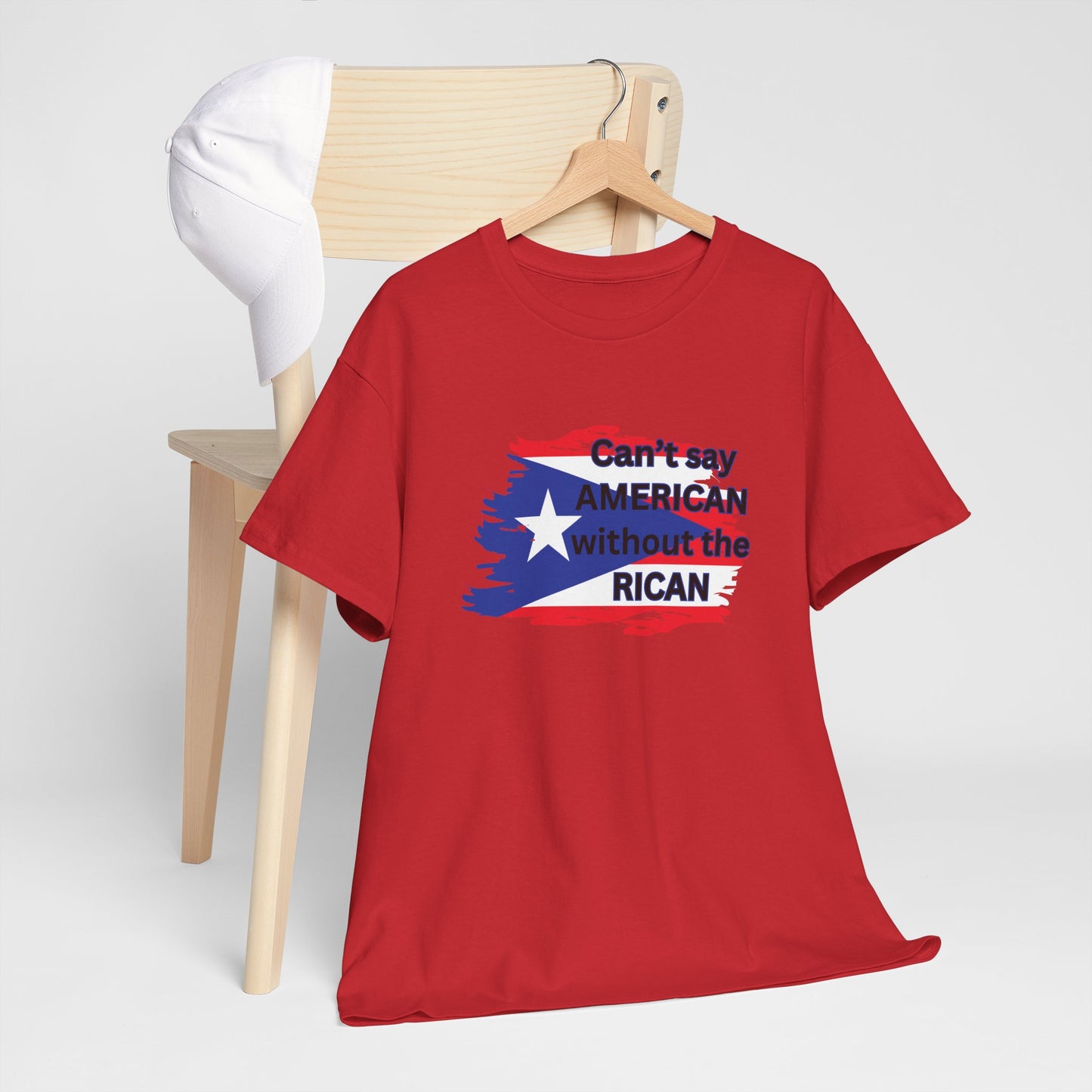 You can't say AMERICA - Unisex Heavy Cotton Tee