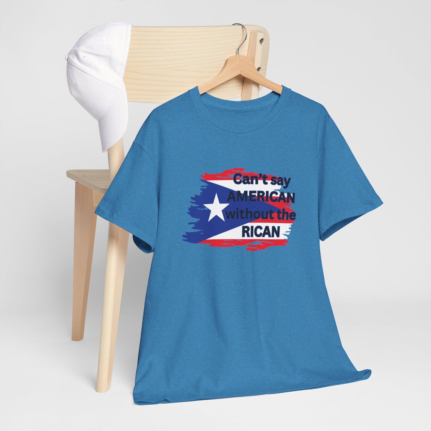 You can't say AMERICA - Unisex Heavy Cotton Tee