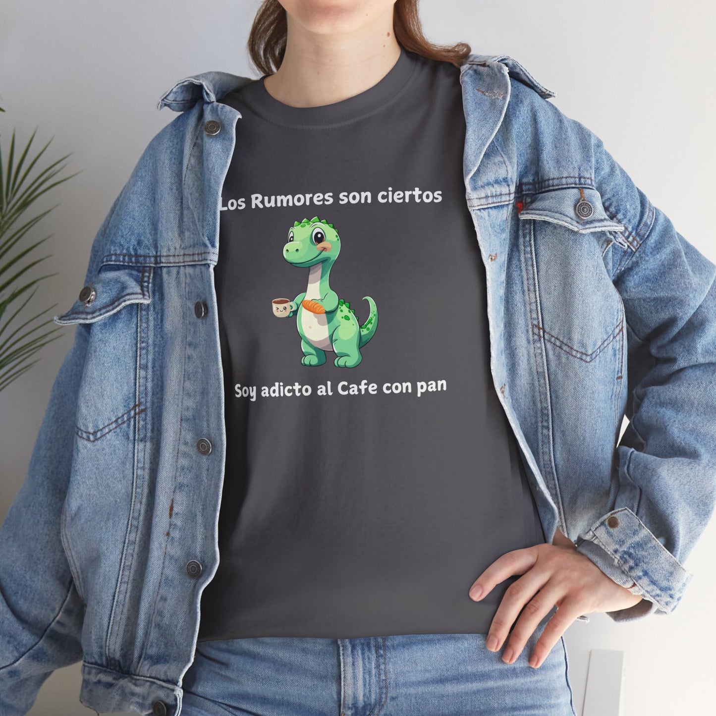 Soy adicto al Cafe con pan - Unisex Heavy Cotton Tee
