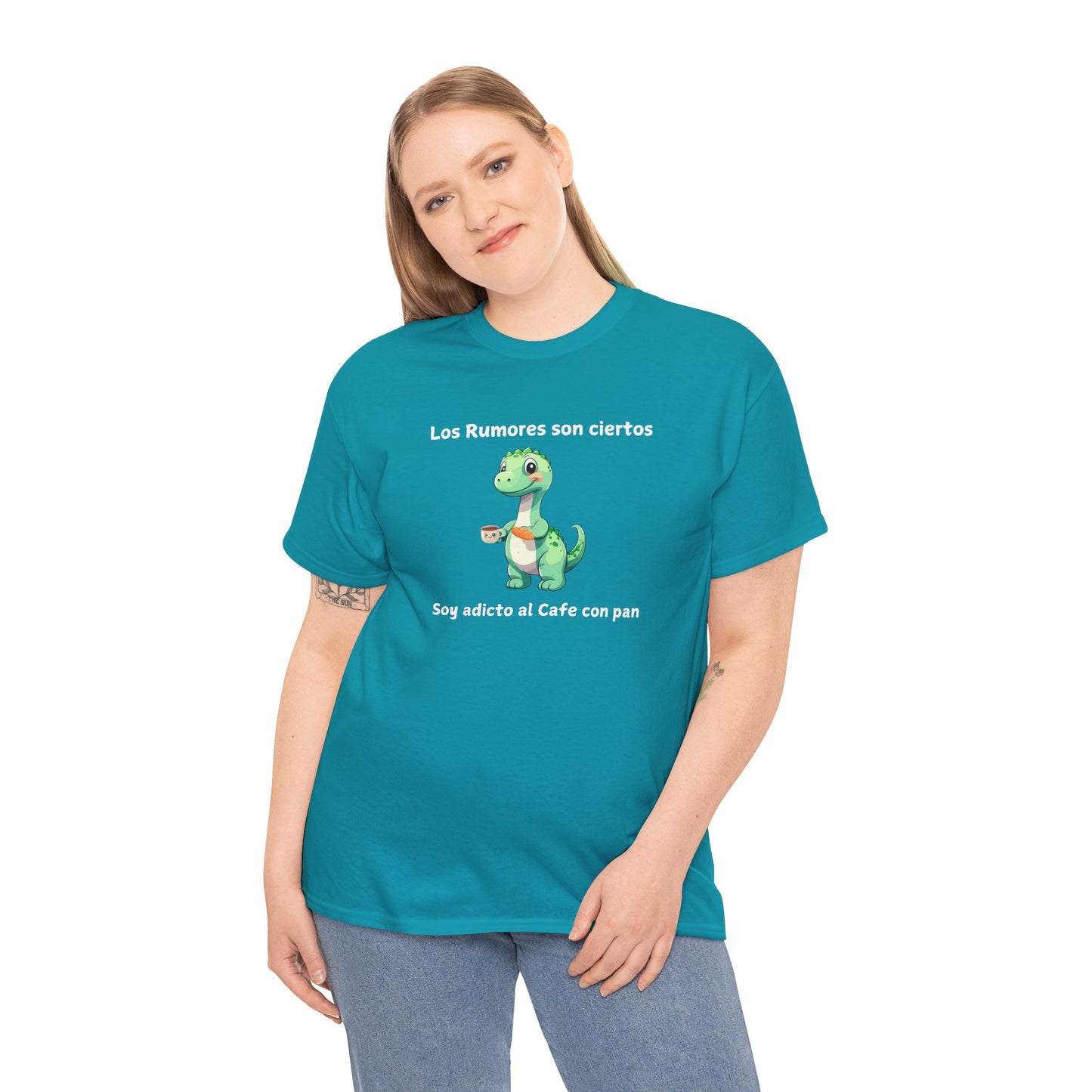 Soy adicto al Cafe con pan - Unisex Heavy Cotton Tee