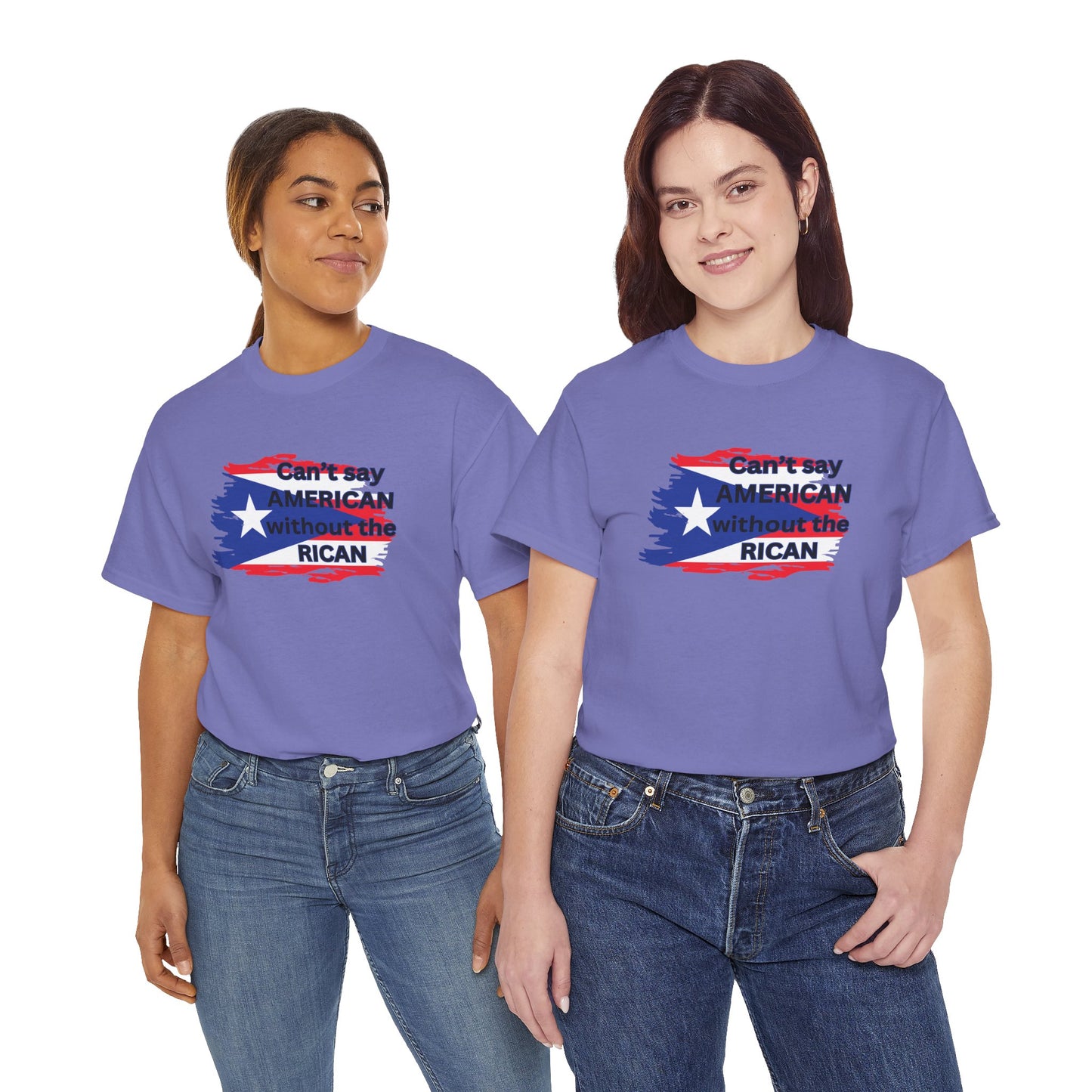 You can't say AMERICA - Unisex Heavy Cotton Tee