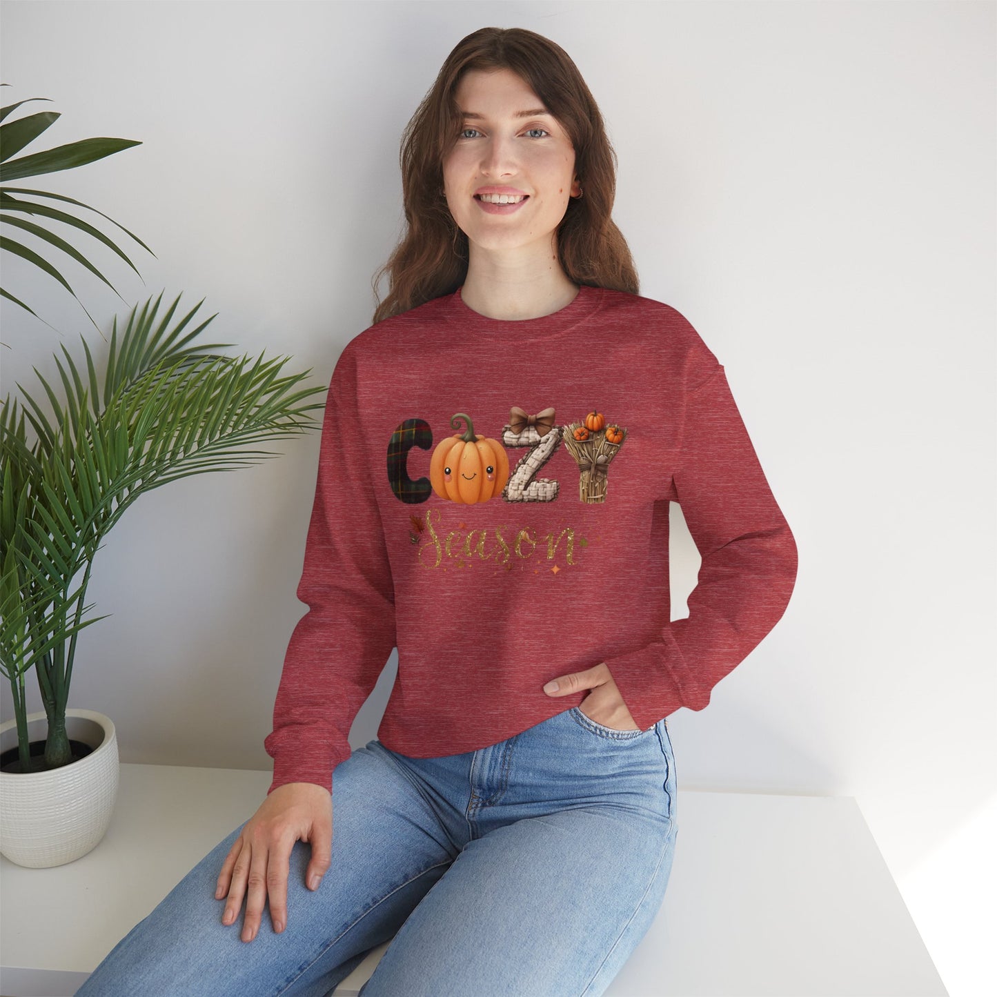 Cozy Season Unisex Heavy Blend™ Crewneck Sweatshirt