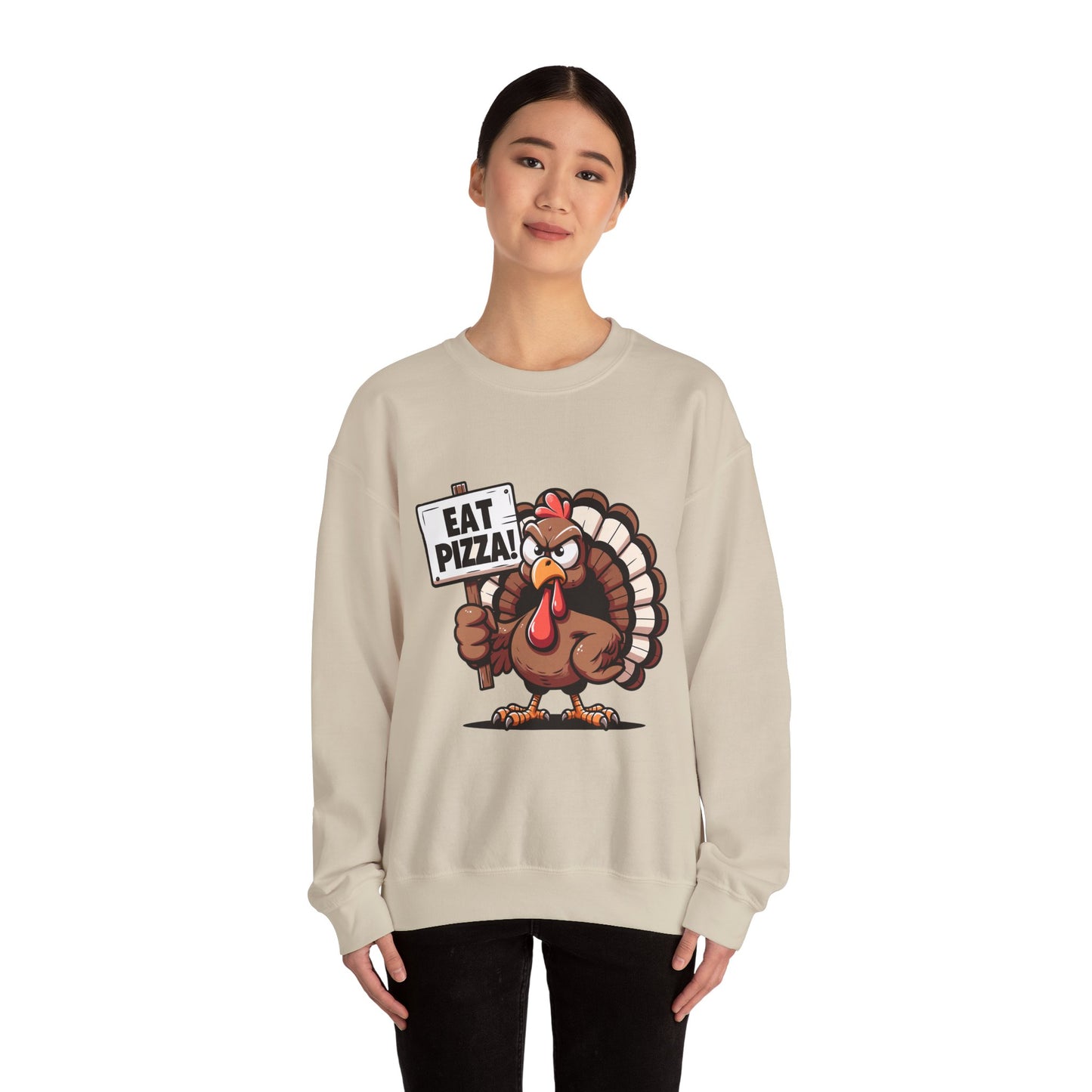 Eat pizza - Unisex Heavy Blend™ Crewneck Sweatshirt
