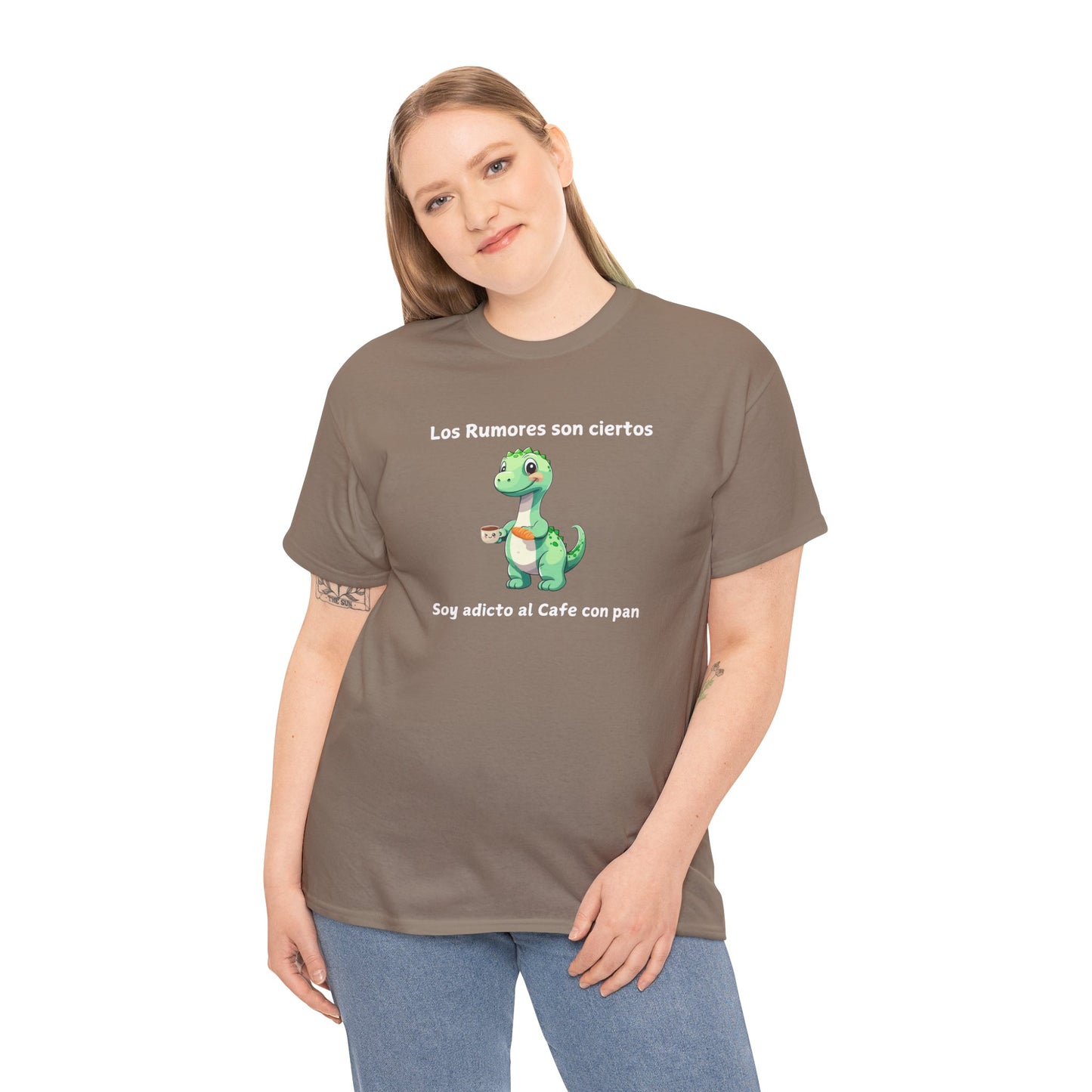 Soy adicto al Cafe con pan - Unisex Heavy Cotton Tee