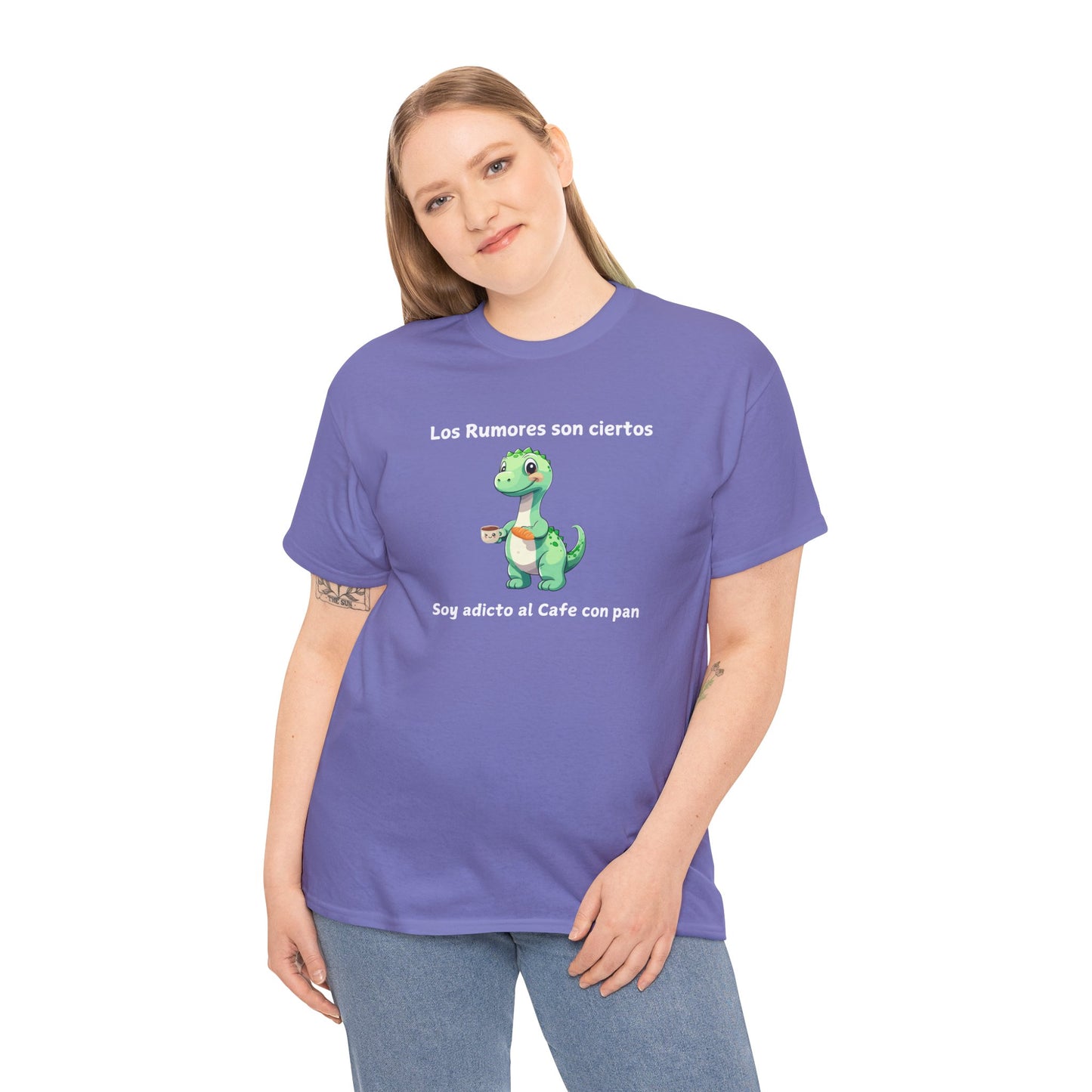 Soy adicto al Cafe con pan - Unisex Heavy Cotton Tee