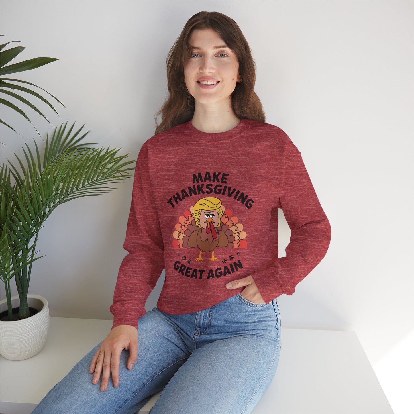 Trump - Unisex Heavy Blend™ Crewneck Sweatshirt