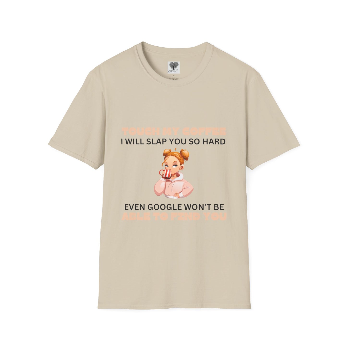 Coffee - Girly Unisex Softstyle T-Shirt