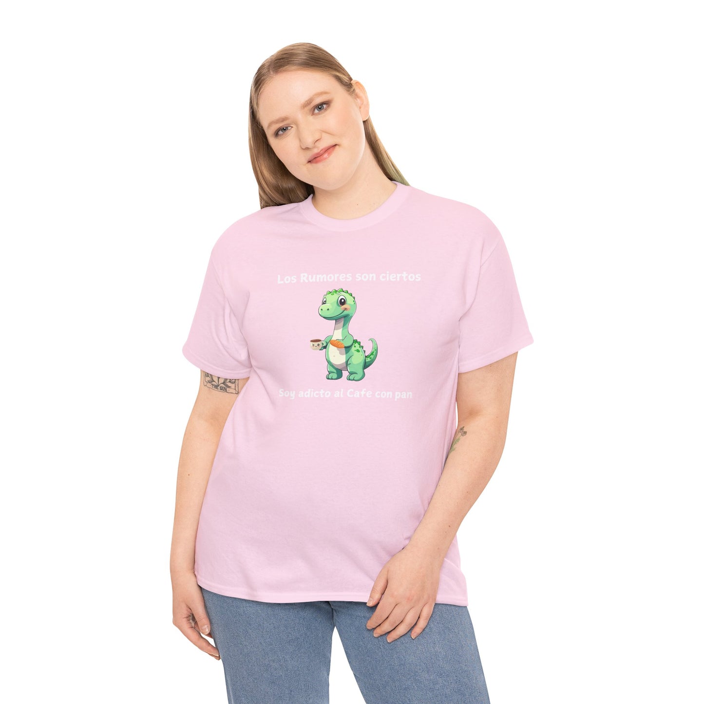 Soy adicto al Cafe con pan - Unisex Heavy Cotton Tee