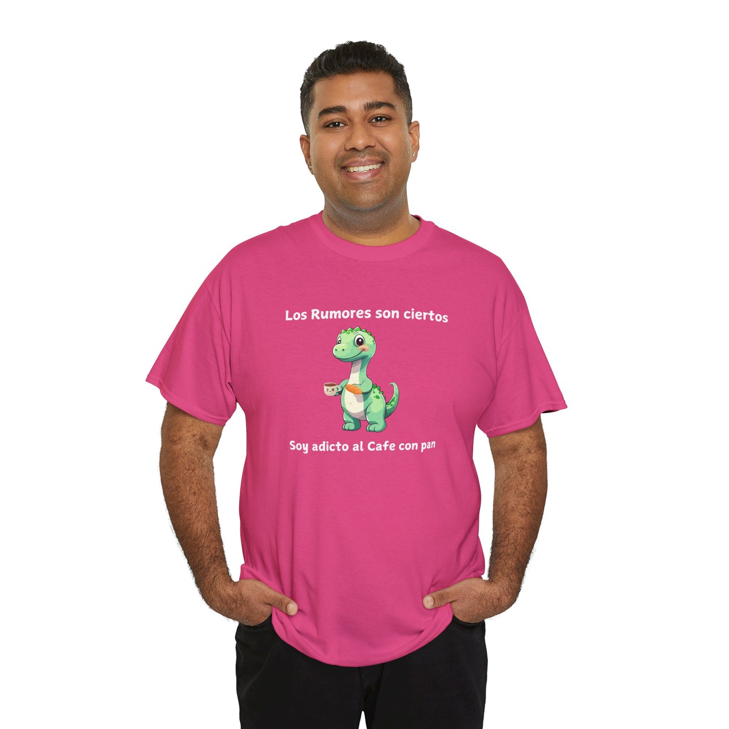 Soy adicto al Cafe con pan - Unisex Heavy Cotton Tee