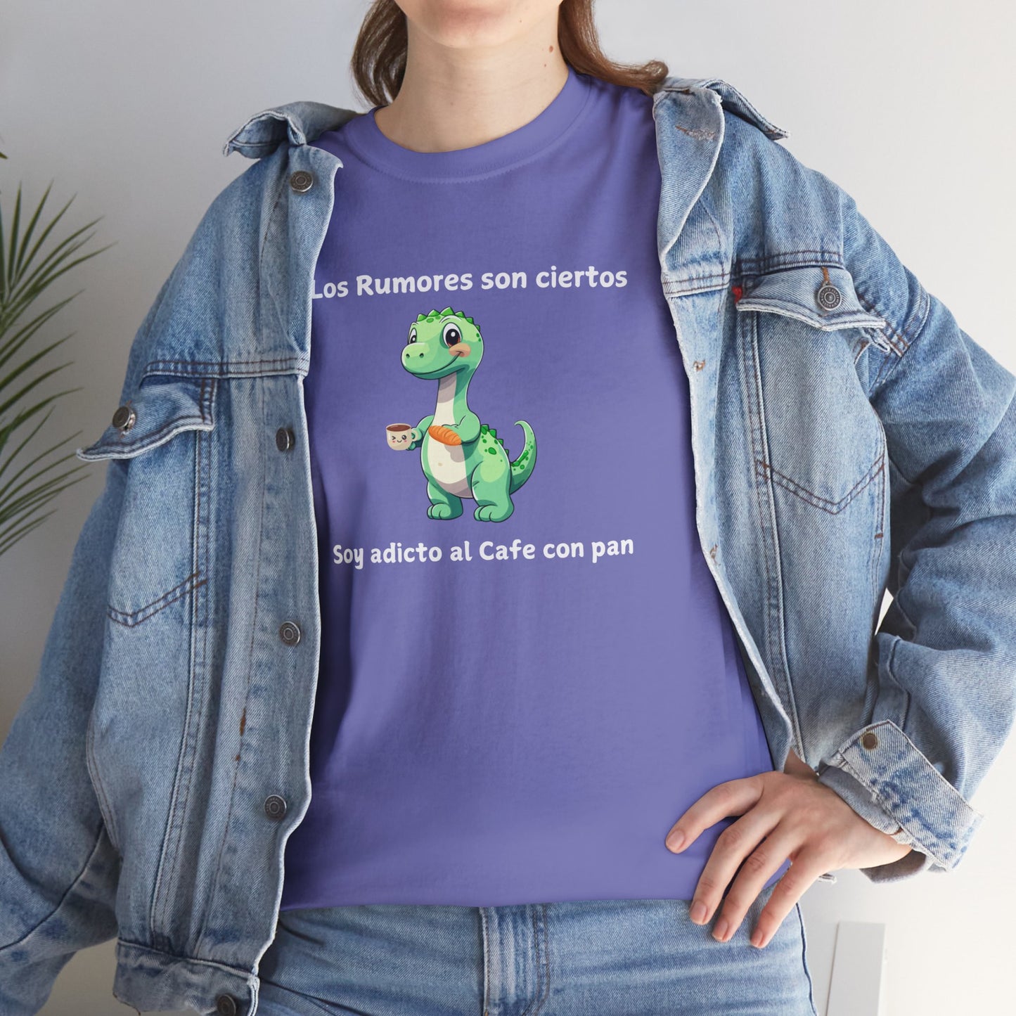 Soy adicto al Cafe con pan - Unisex Heavy Cotton Tee