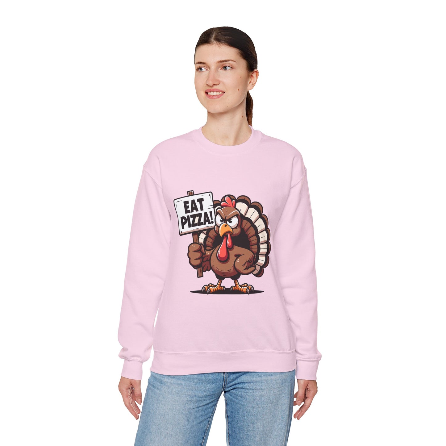 Eat pizza - Unisex Heavy Blend™ Crewneck Sweatshirt
