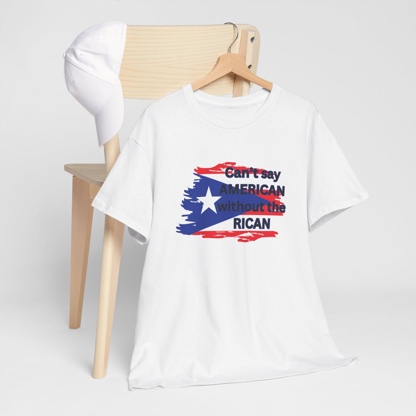 You can't say AMERICA - Unisex Heavy Cotton Tee