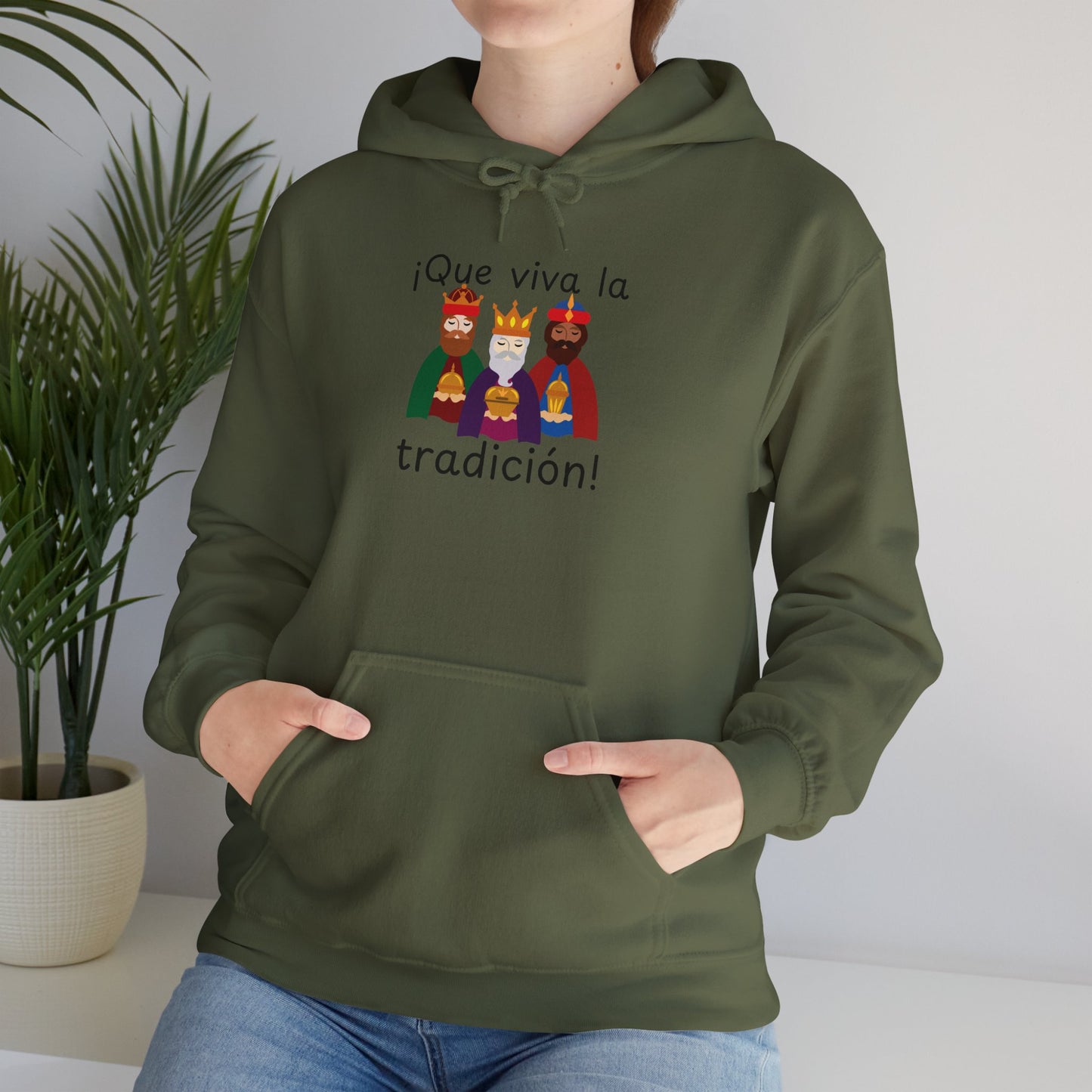 ¡Que viva la tradicion! - Unisex Hoodie for Fall Celebrations