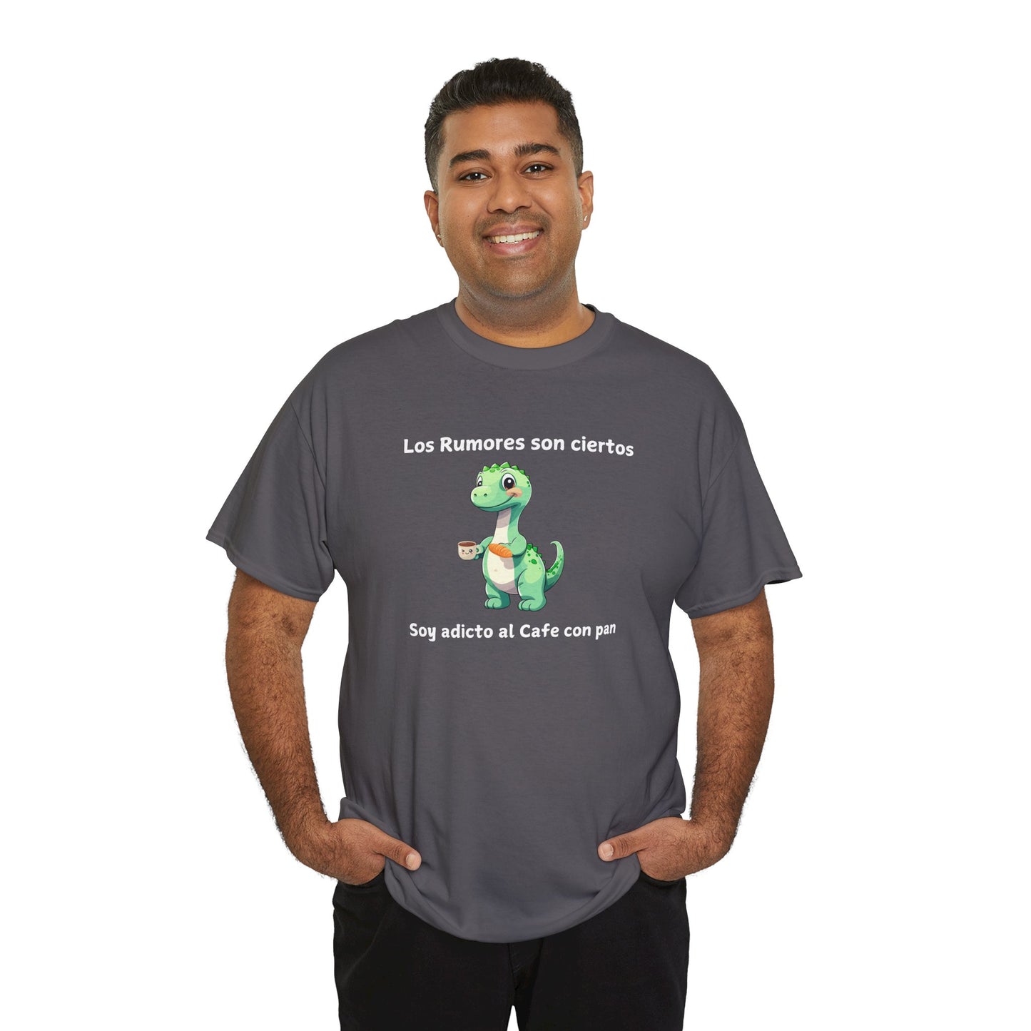 Soy adicto al Cafe con pan - Unisex Heavy Cotton Tee
