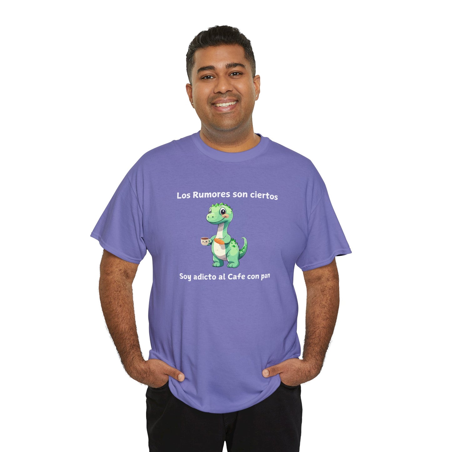 Soy adicto al Cafe con pan - Unisex Heavy Cotton Tee