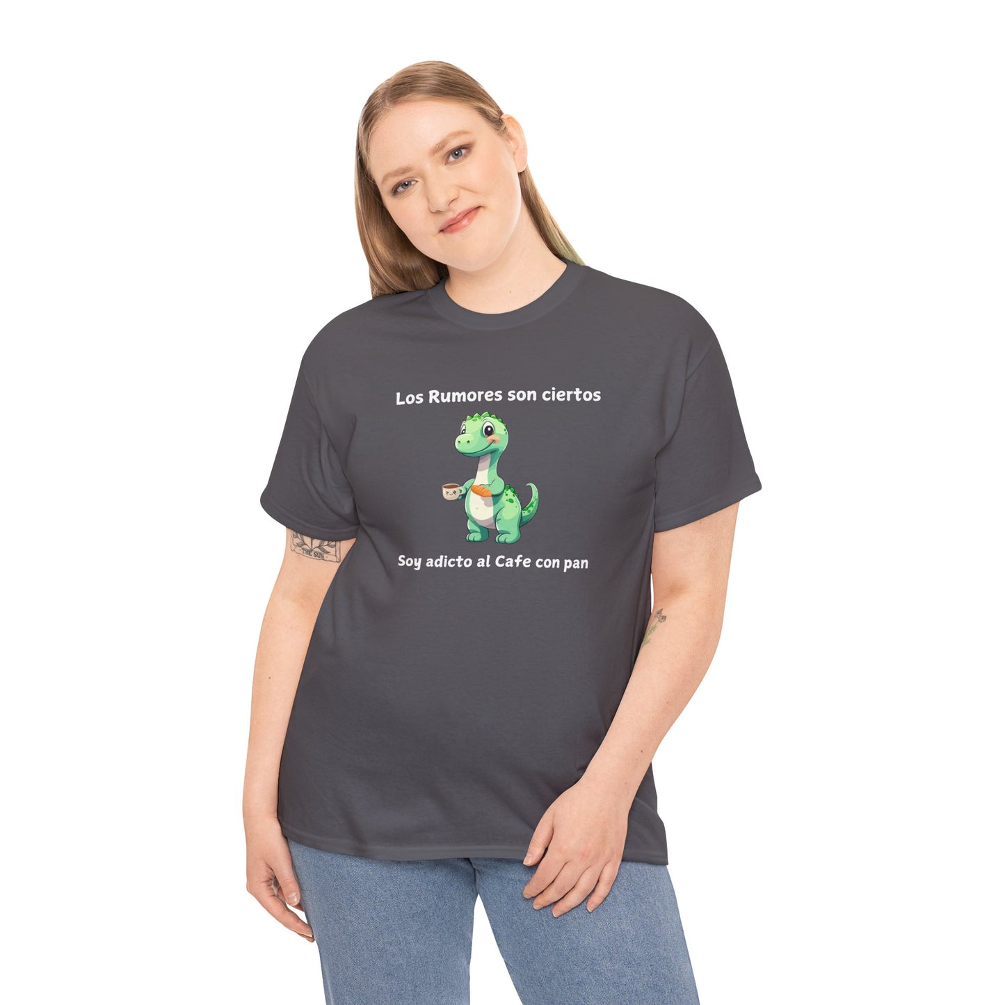 Soy adicto al Cafe con pan - Unisex Heavy Cotton Tee