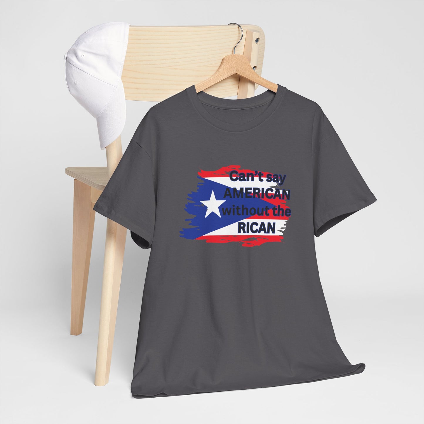 You can't say AMERICA - Unisex Heavy Cotton Tee