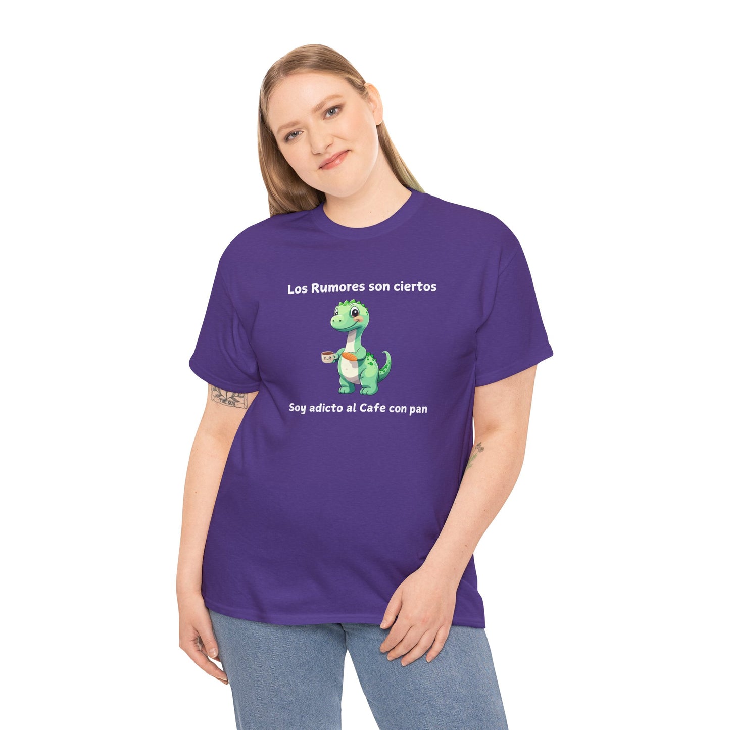 Soy adicto al Cafe con pan - Unisex Heavy Cotton Tee