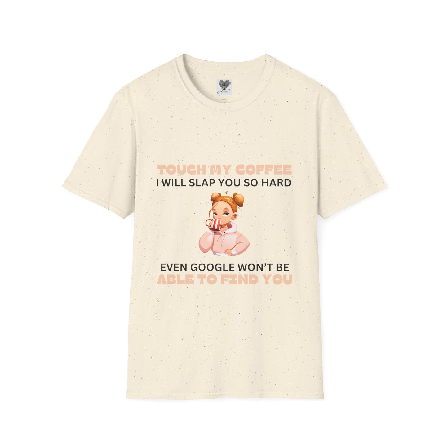 Coffee - Girly Unisex Softstyle T-Shirt