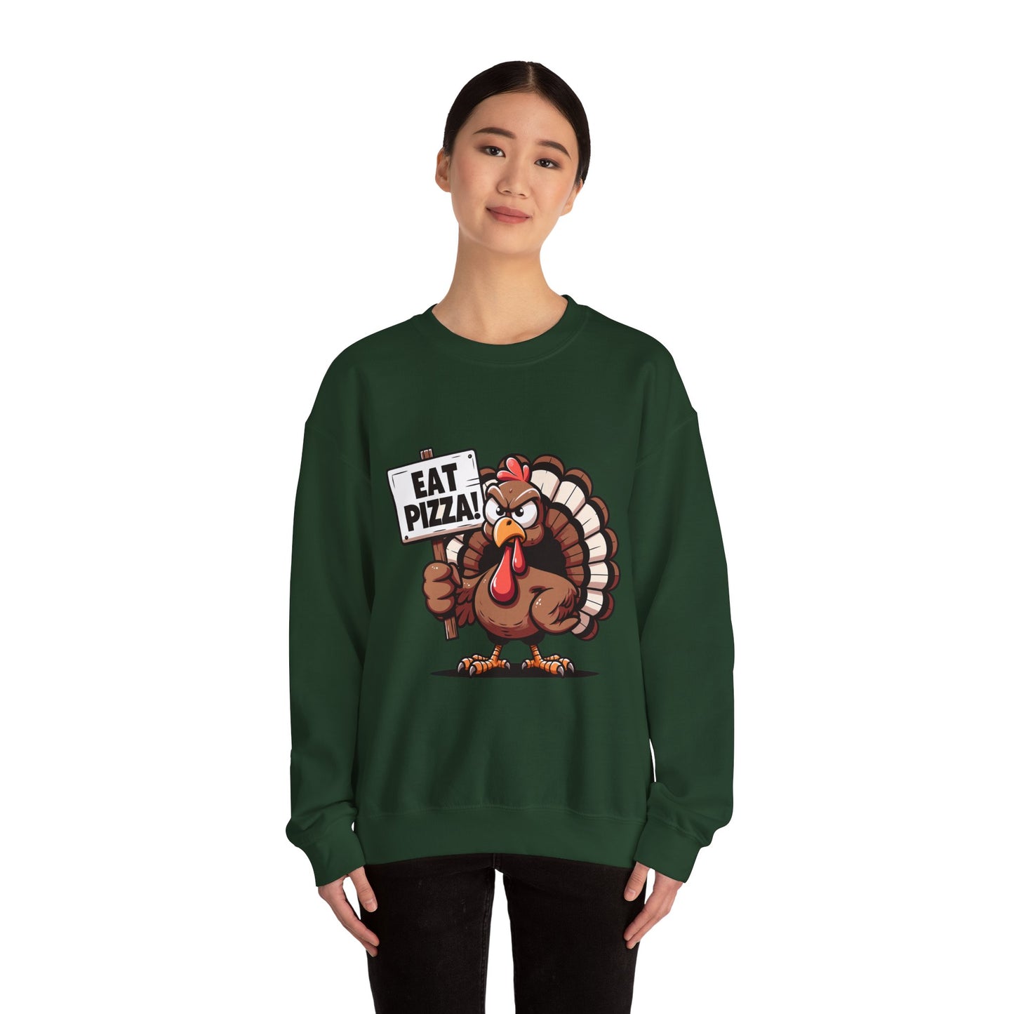 Eat pizza - Unisex Heavy Blend™ Crewneck Sweatshirt