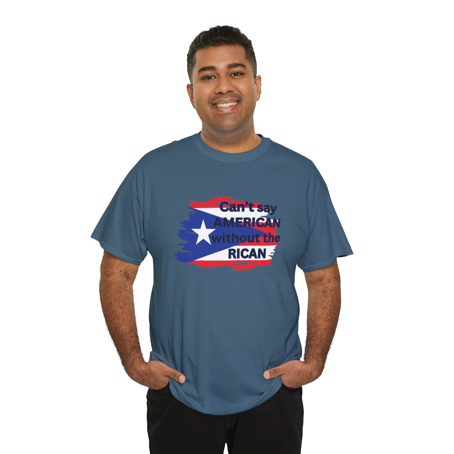 You can't say AMERICA - Unisex Heavy Cotton Tee