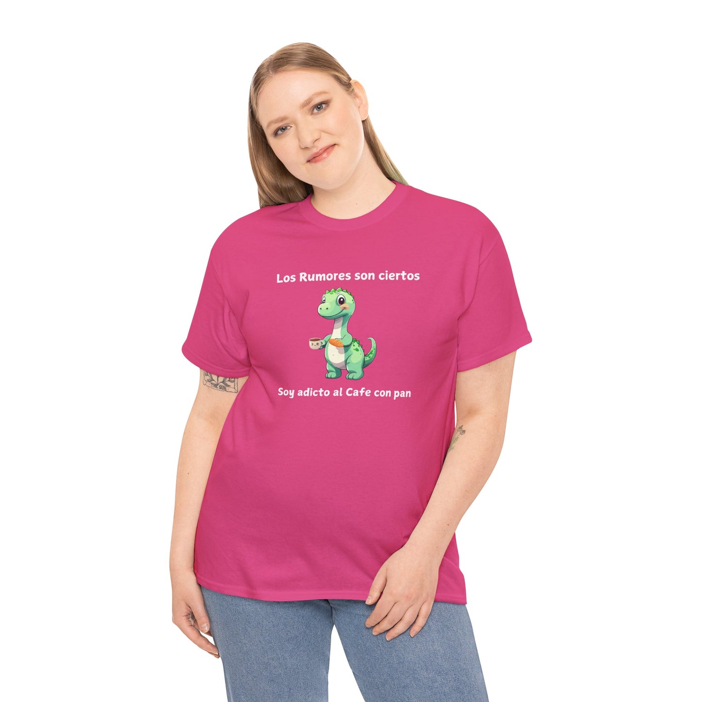 Soy adicto al Cafe con pan - Unisex Heavy Cotton Tee
