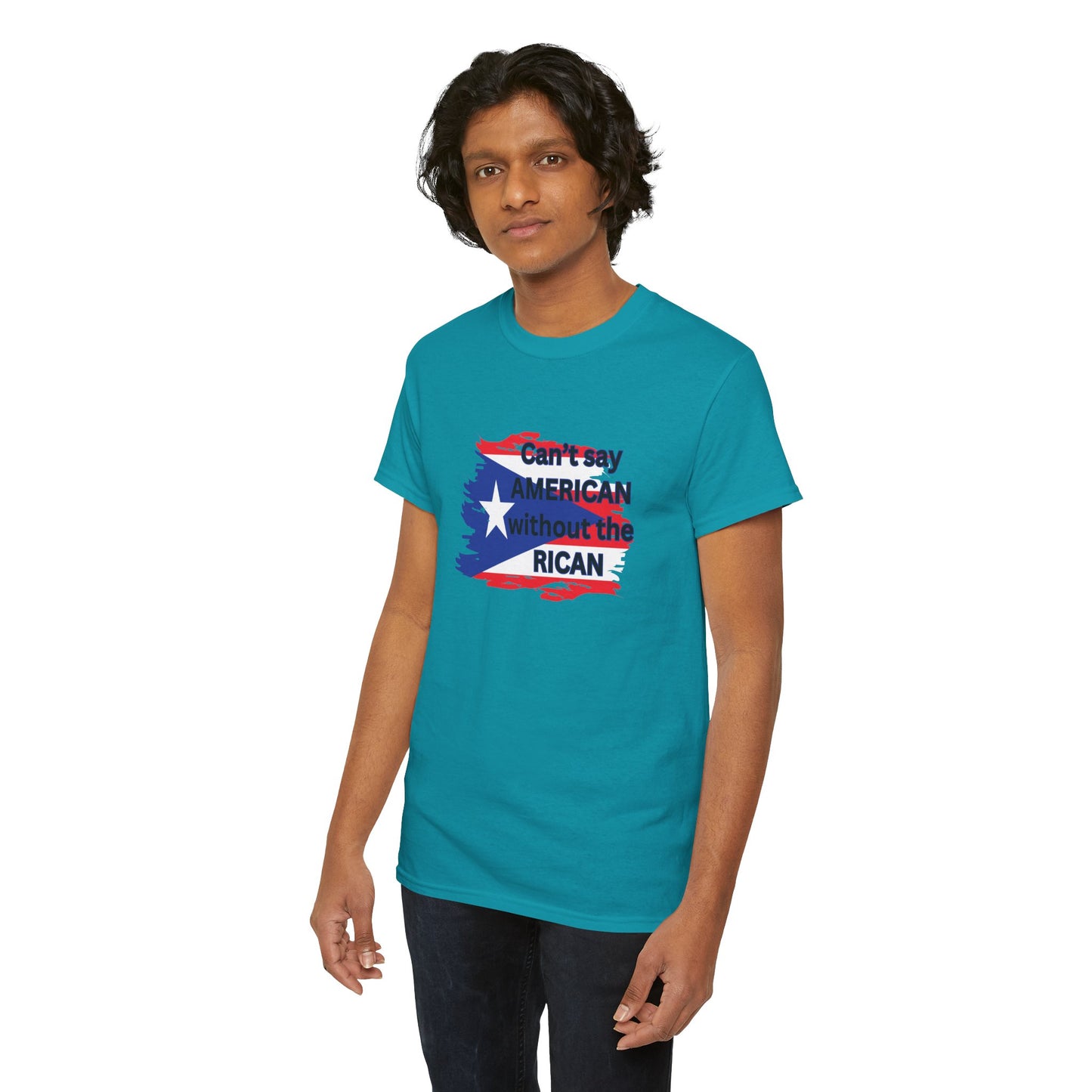 You can't say AMERICA - Unisex Heavy Cotton Tee