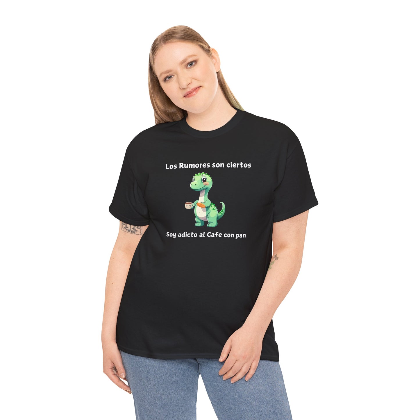 Soy adicto al Cafe con pan - Unisex Heavy Cotton Tee