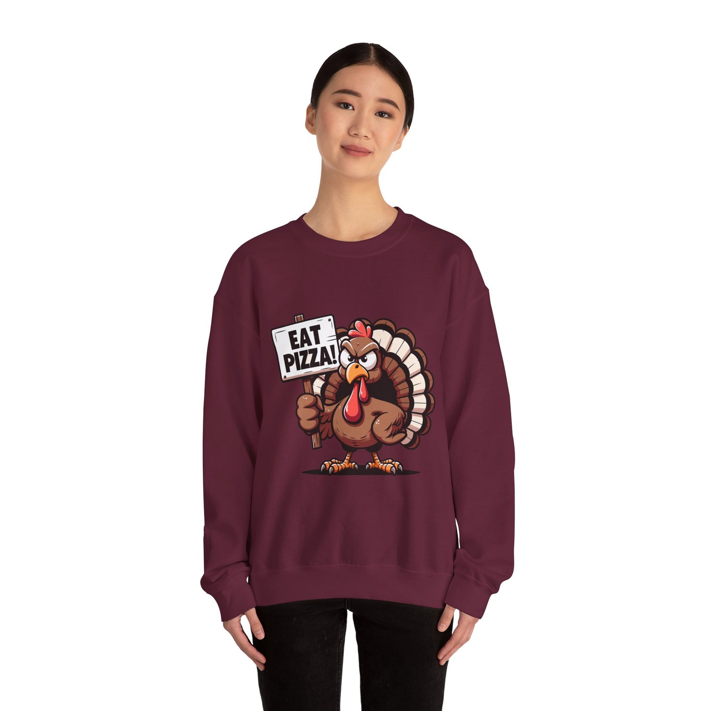 Eat pizza - Unisex Heavy Blend™ Crewneck Sweatshirt