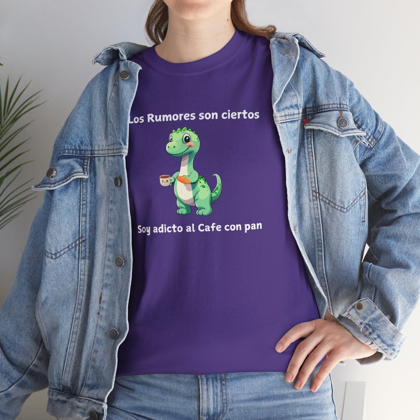 Soy adicto al Cafe con pan - Unisex Heavy Cotton Tee