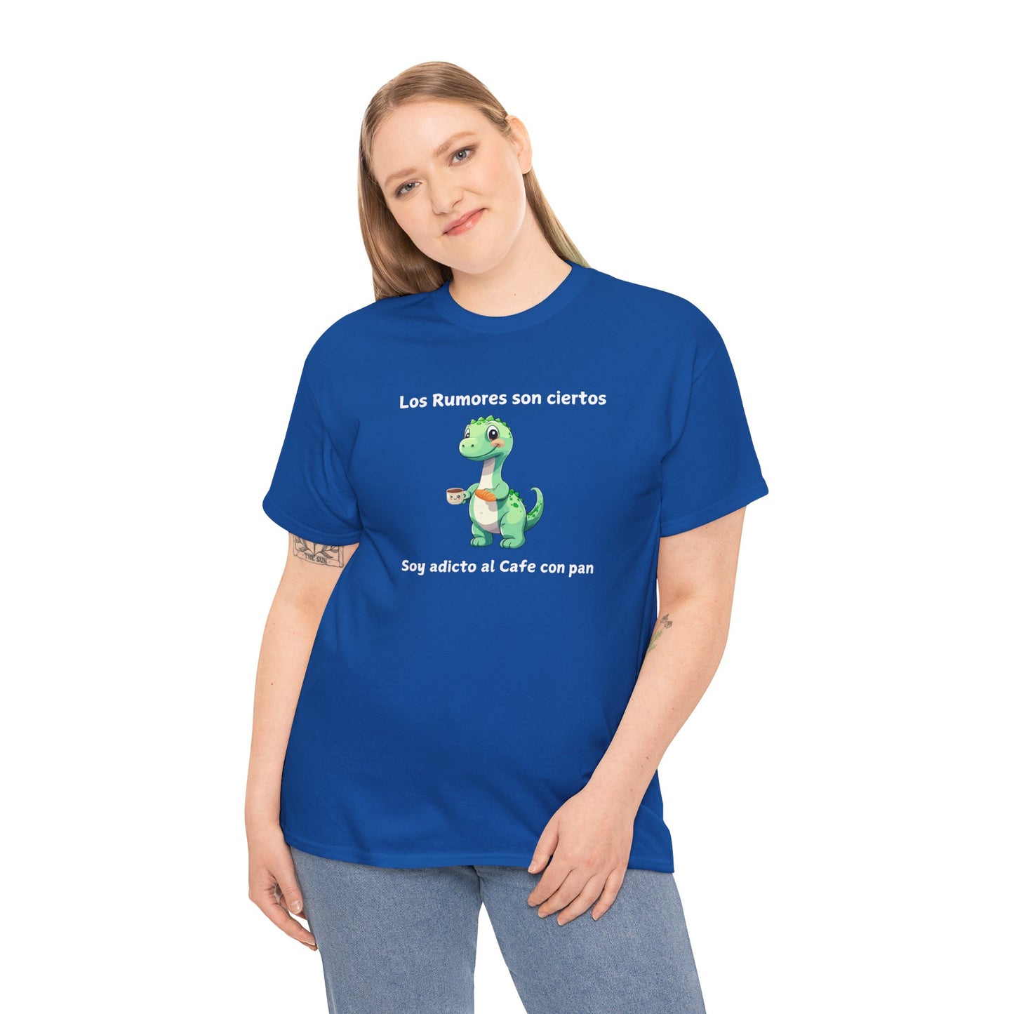 Soy adicto al Cafe con pan - Unisex Heavy Cotton Tee