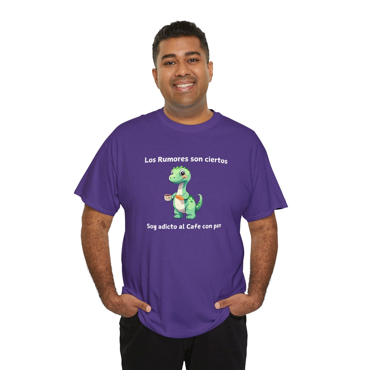 Soy adicto al Cafe con pan - Unisex Heavy Cotton Tee