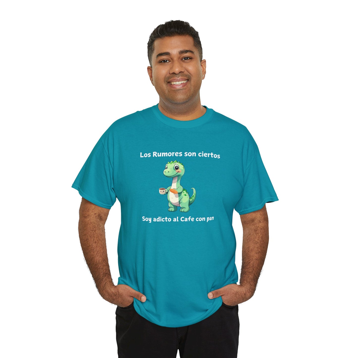 Soy adicto al Cafe con pan - Unisex Heavy Cotton Tee