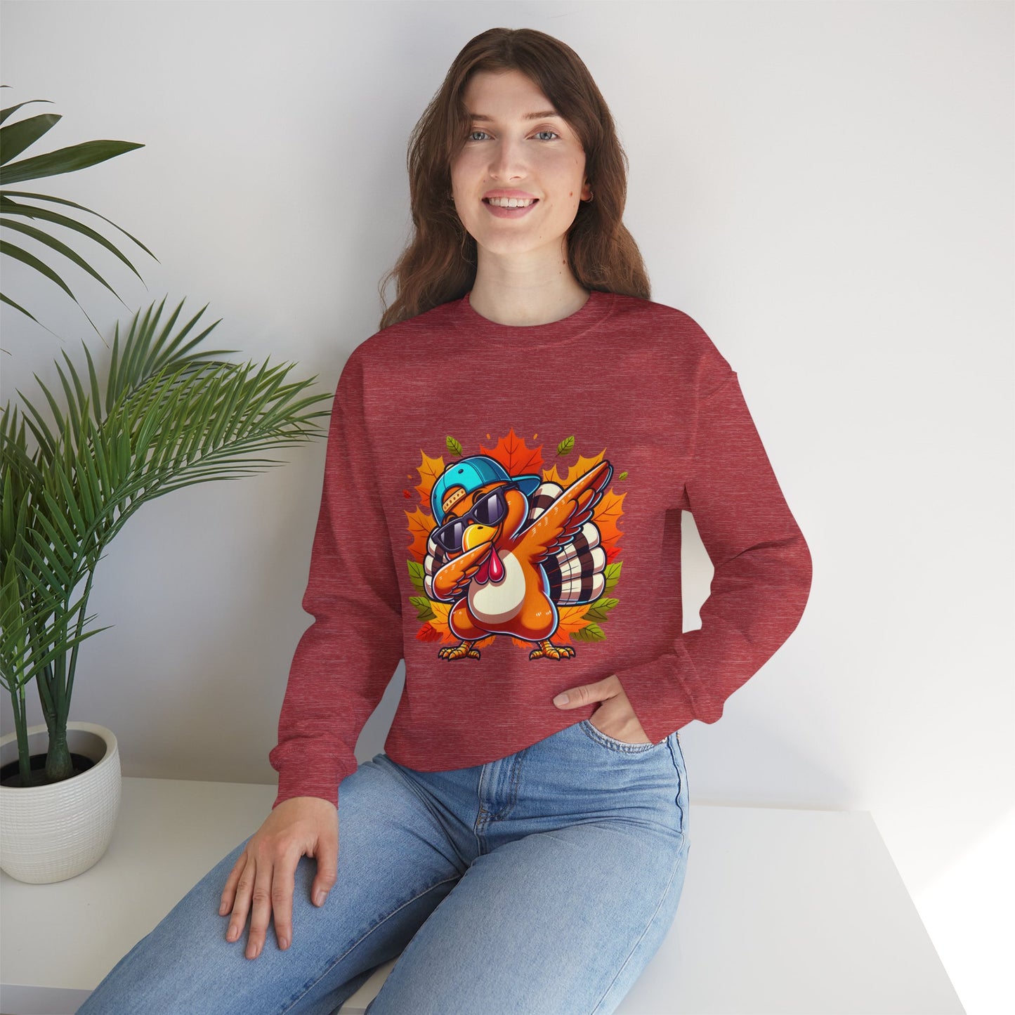 Cool Turkey - Unisex Heavy Blend™ Crewneck Sweatshirt